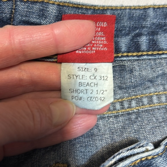 Bongo 2 1/2” Short, blue, mid rise, 9 - Picture 5 of 6